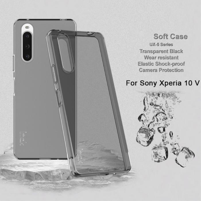 Bild 2, IMAK Sony Xperia 10 V Skal TPU Tonad Svart