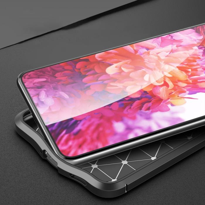 Bild 2, Samsung Galaxy S22 Plus Skal Litchi Textur Svart