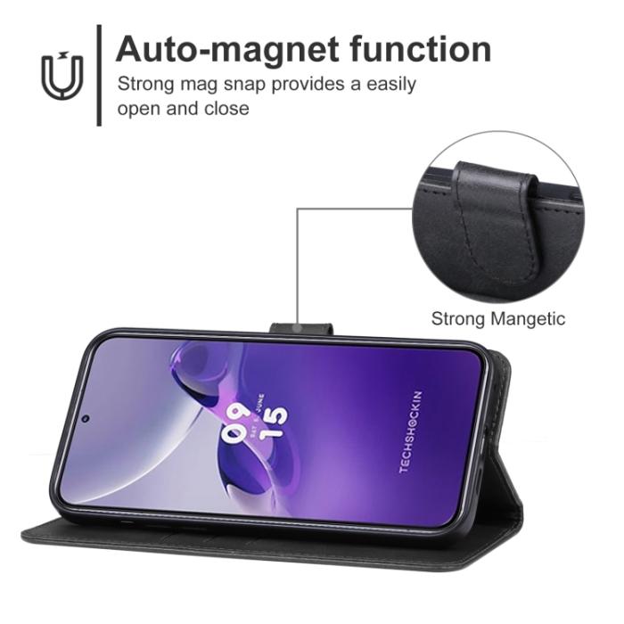 Bild 4, Samsung Galaxy A24 5G Fodral Läder Svart