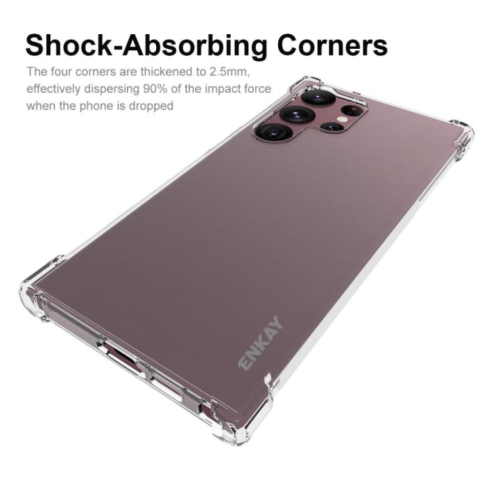 Bild 2, ENKAY Samsung Galaxy S23 Ultra Skal Shockproof TPU