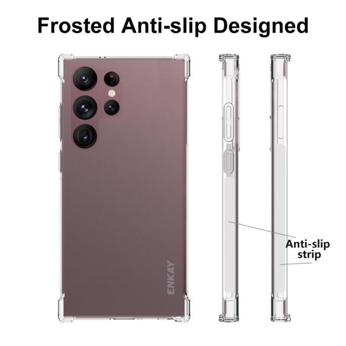 Bild 4, ENKAY Samsung Galaxy S23 Ultra Skal Shockproof TPU
