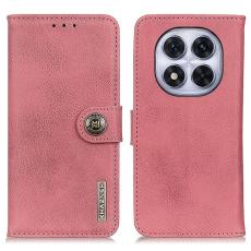 KHAZNEH Redmi Note 14 Pro/Pro Plus 5G Fodral L&auml;der Rosa