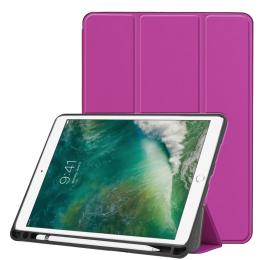 iPad Air (2019) / Pro 10.5 (2017) - Tri-Fold Fodral Med Pennhållare - Lila