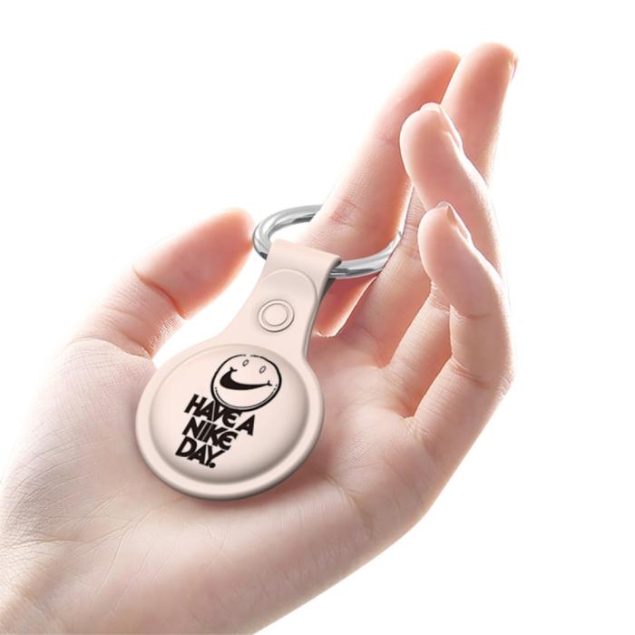 Bild 4, SNEAKY Silikon Fodral Apple AirTag Med Nyckelring - Nike Day