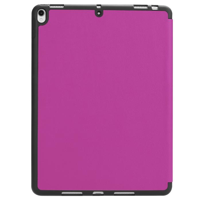 Bild 4, iPad Air (2019) / Pro 10.5 (2017) - Tri-Fold Fodral Med Pennhållare - Lila