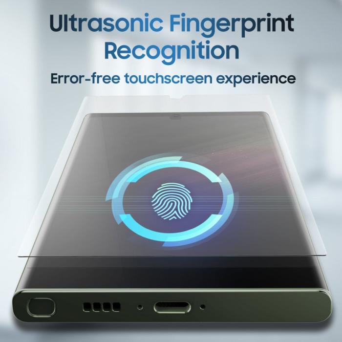 Bild 4, Whitestone Galaxy S23 Ultra 2-PACK Skärmskydd UV DOME