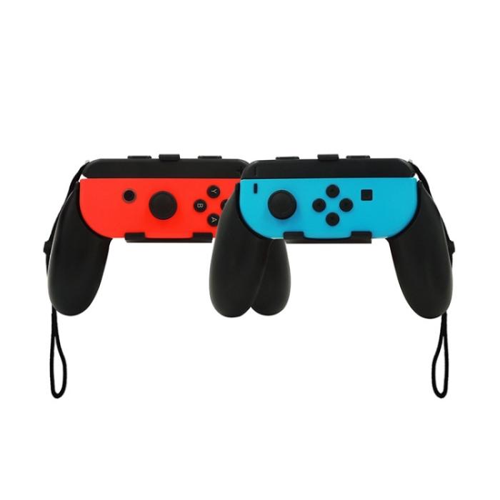 Bild 3, iPlay 2 st Nintendo Switch Joy-Con Grip Svart