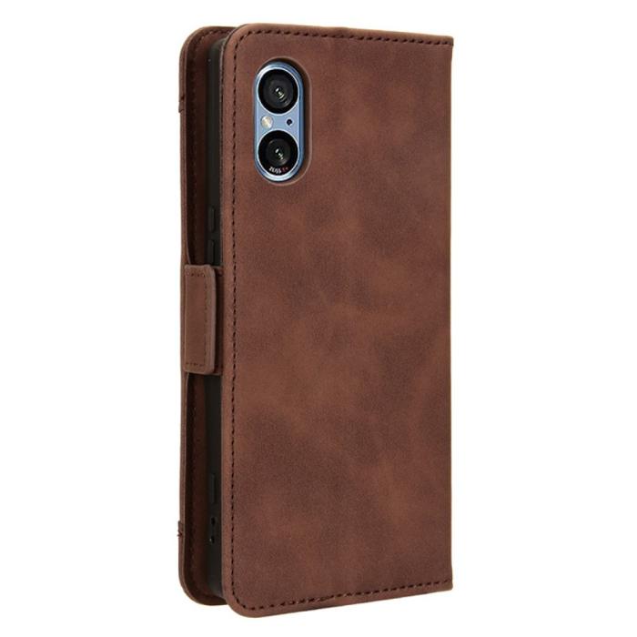 Bild 6, Sony Xperia 5 V Fodral Med Avtagbart Kortfodral Brun
