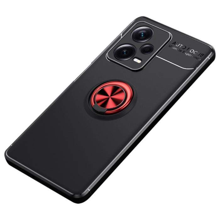 Bild 1, Xiaomi Redmi Note 12 Pro 5G Skal Ring Svart/Röd