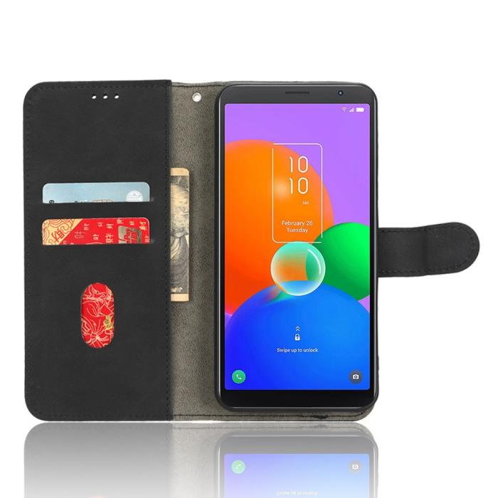 Bild 2, TCL 403 (2023) Fodral Läder Svart