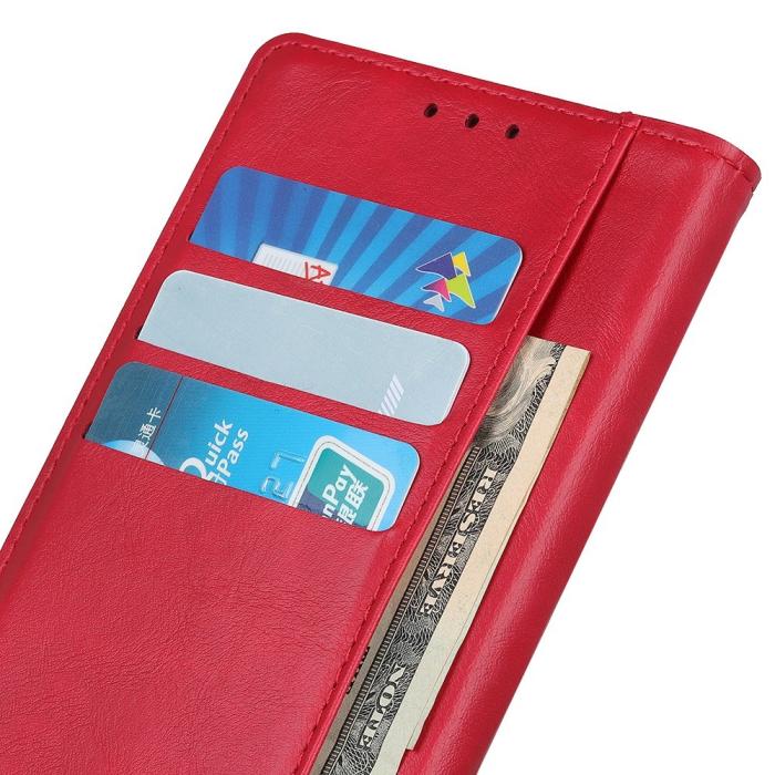 Bild 5, Samsung Galaxy S23 Plus Fodral Magnetisk Mässing Röd