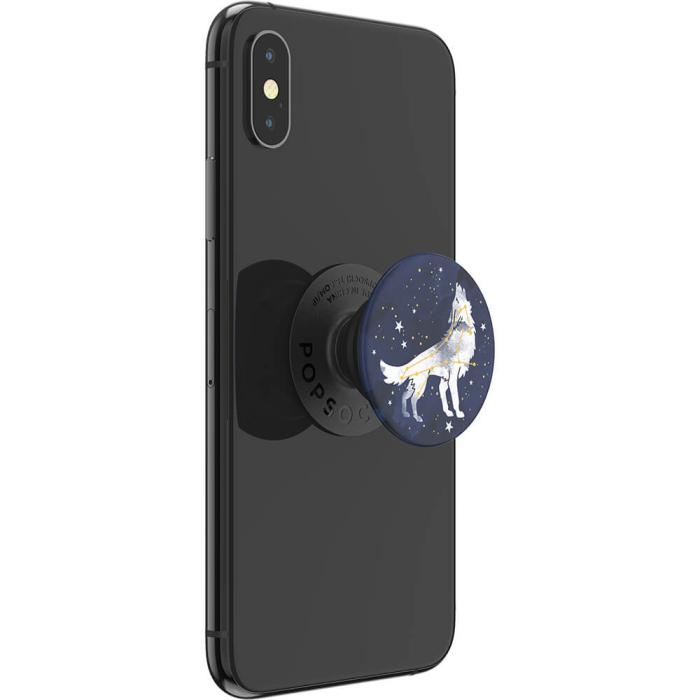 Bild 5, PopSockets Avtagbart Grip med Ställfunktion Sirius Wolf
