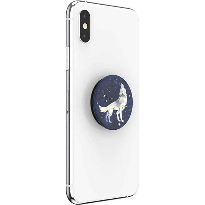 Bild 6, PopSockets Avtagbart Grip med Ställfunktion Sirius Wolf