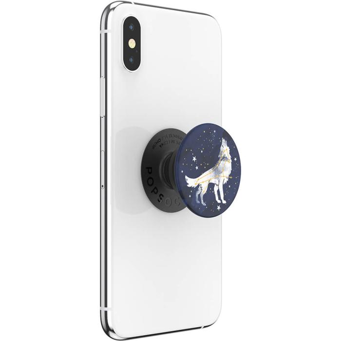 Bild 7, PopSockets Avtagbart Grip med Ställfunktion Sirius Wolf