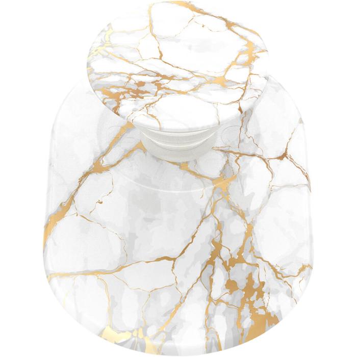 Bild 5, PopSockets PopGrip För MagSafe Guld Lutz Marble