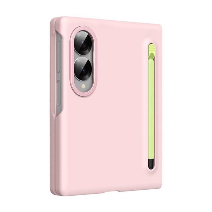 Bild 2, Samsung Galaxy Z Fold 8 Skal Inkl. Skärmskydd & Penna Rosa