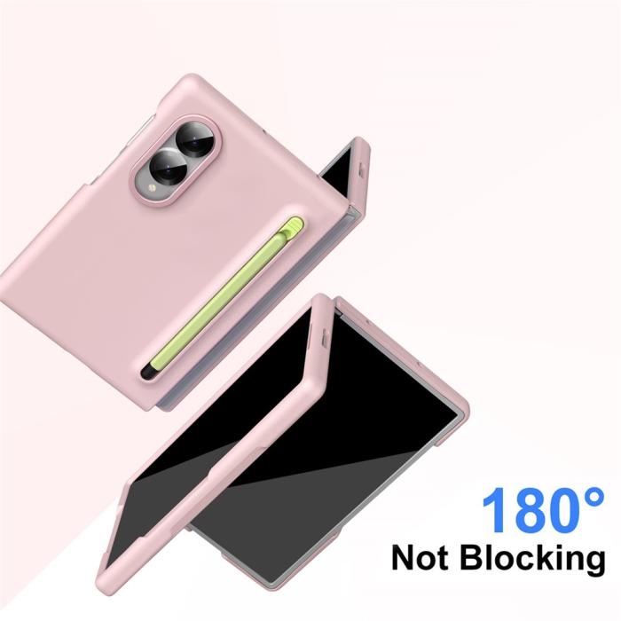 Bild 3, Samsung Galaxy Z Fold 8 Skal Inkl. Skärmskydd & Penna Rosa