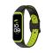 Samsung Galaxy Fit 2 SM-R220 Armband Ihåligt Silikon Svart/Grön