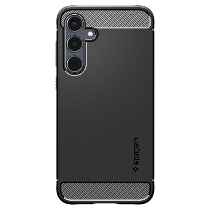 Bild 2, Spigen Galaxy A55 5G Skal Rugged Armor Matt Svart