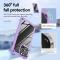 iPhone 15 Pro Skal Shockproof Hybrid Armor Lila