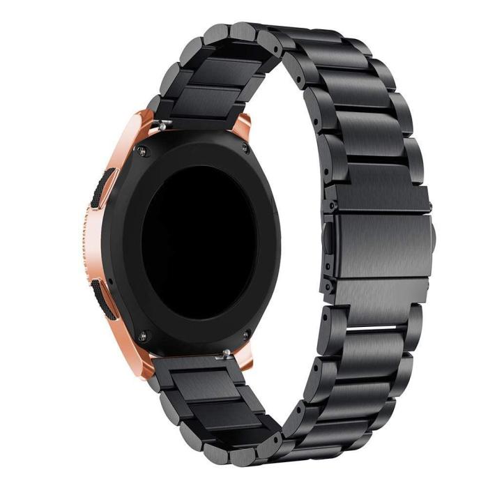 Bild 2, Tech-Protect Galaxy Watch 3 45mm Armband Stainless Svart
