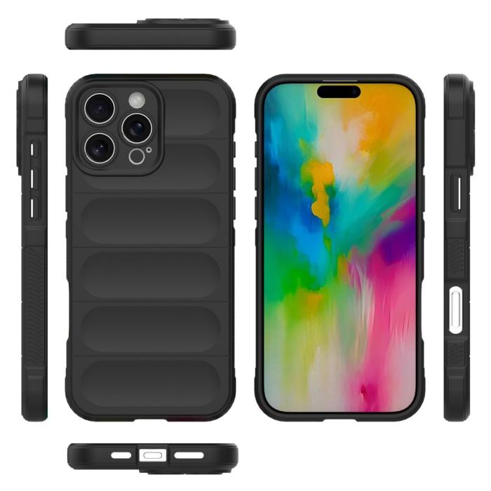Bild 6, iPhone 16 Pro Skal Magic Shield Svart