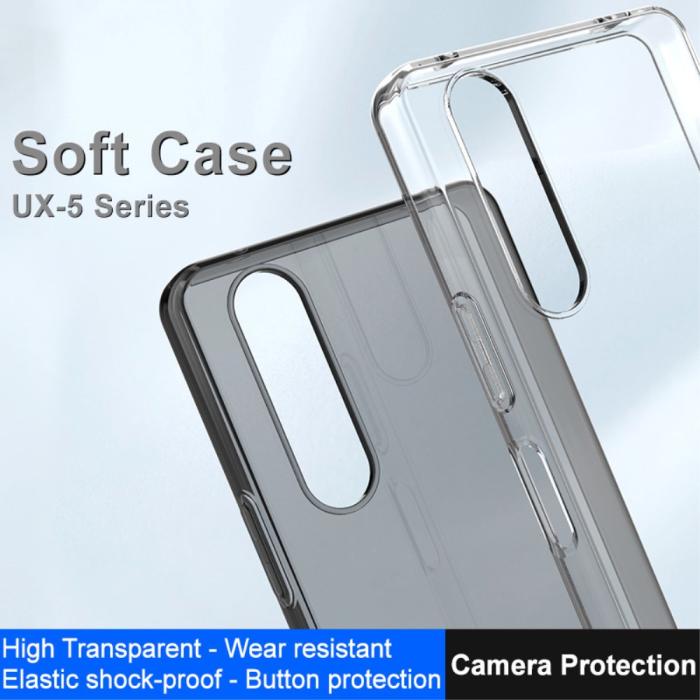 Bild 3, IMAK Sony Xperia 10 V Skal TPU Tonad Svart
