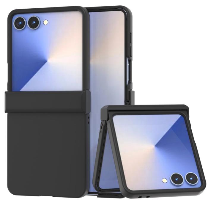 Bild 1, ABEEL Samsung Galaxy Z Flip 7 Skal Skin Feel Svart