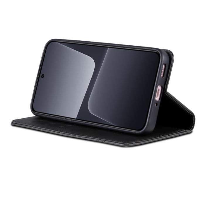 Bild 5, AZNS Xiaomi 13 5G Fodral Flip Läder Svart