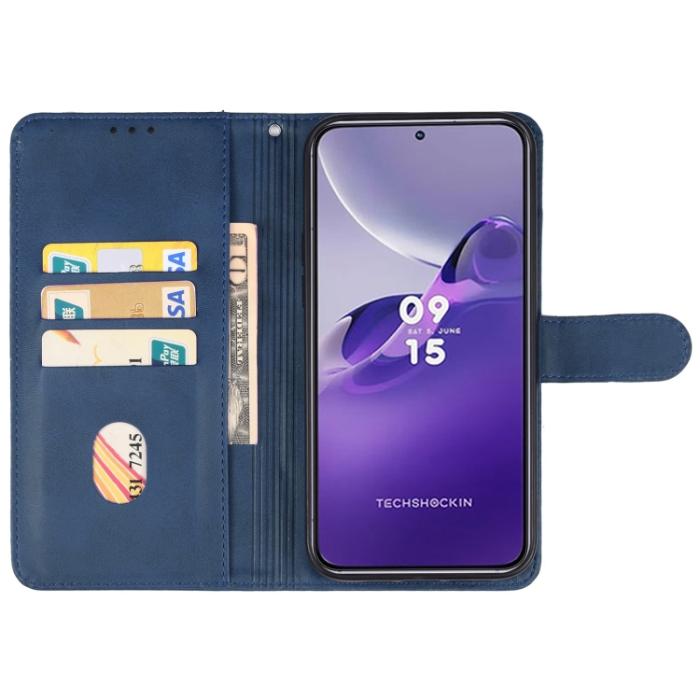 Bild 3, Samsung Galaxy A24 5G Fodral Läder Blå