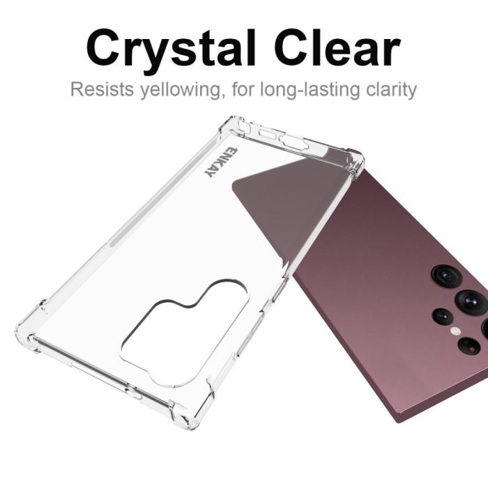 Bild 5, ENKAY Samsung Galaxy S23 Ultra Skal Shockproof TPU