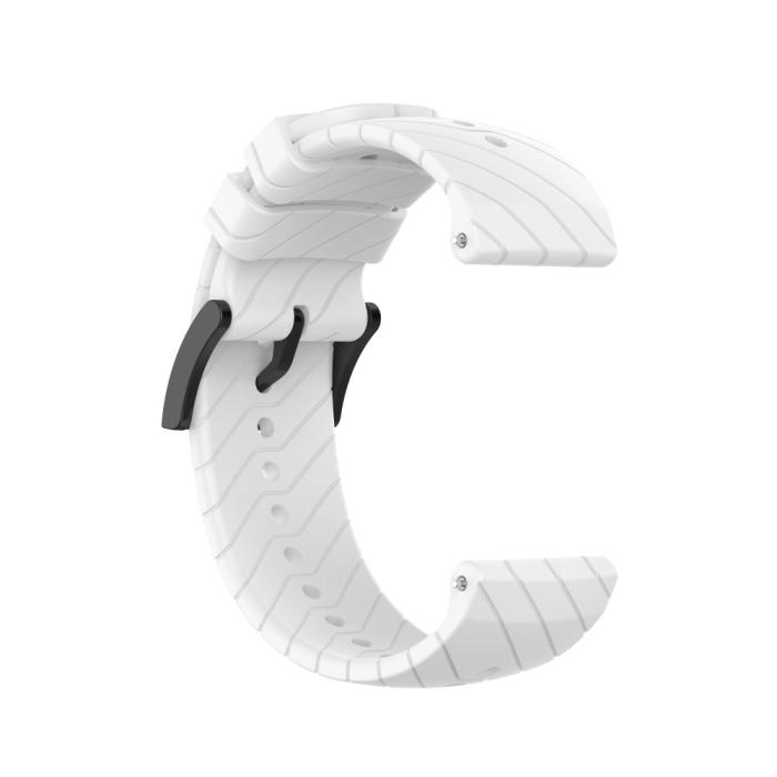 Bild 4, Silikon Armband (24mm) Vit