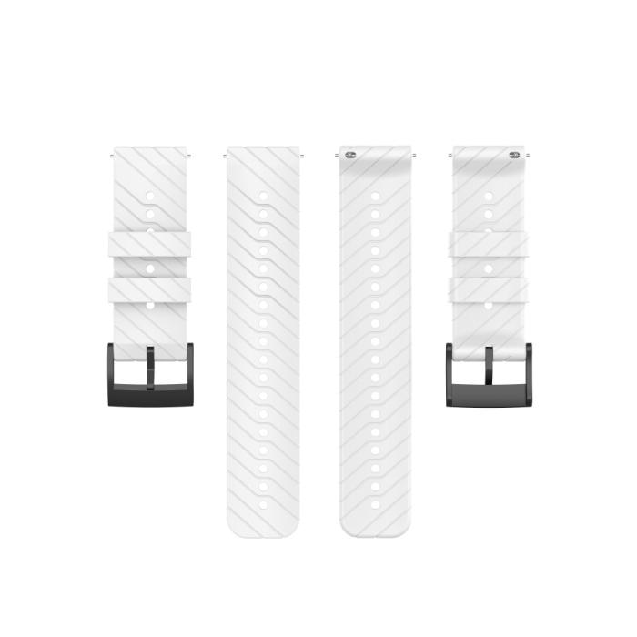 Bild 5, Silikon Armband (24mm) Vit