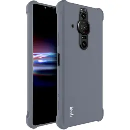 IMAK Sony Xperia Pro-I Skal Shockproof TPU + Skärmskydd Matt Grå