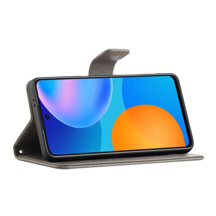 Bild 4, Samsung Galaxy A52 / A52s - Fodral Med Tryck - Grå