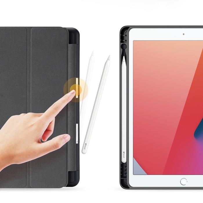 Bild 4, DUX DUCIS iPad 10.2 2019/2020/2021 Fodral DOMO Tri-Fold Svart