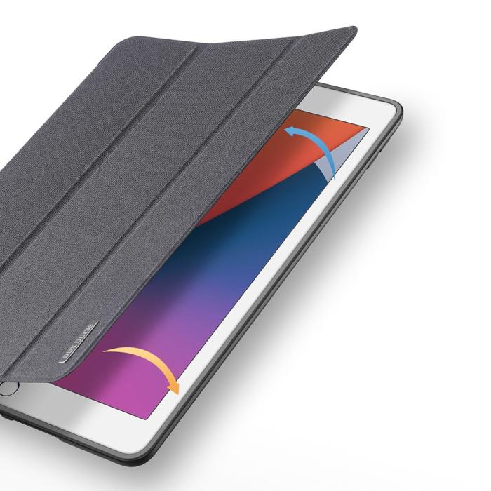 Bild 5, DUX DUCIS iPad 10.2 2019/2020/2021 Fodral DOMO Tri-Fold Svart