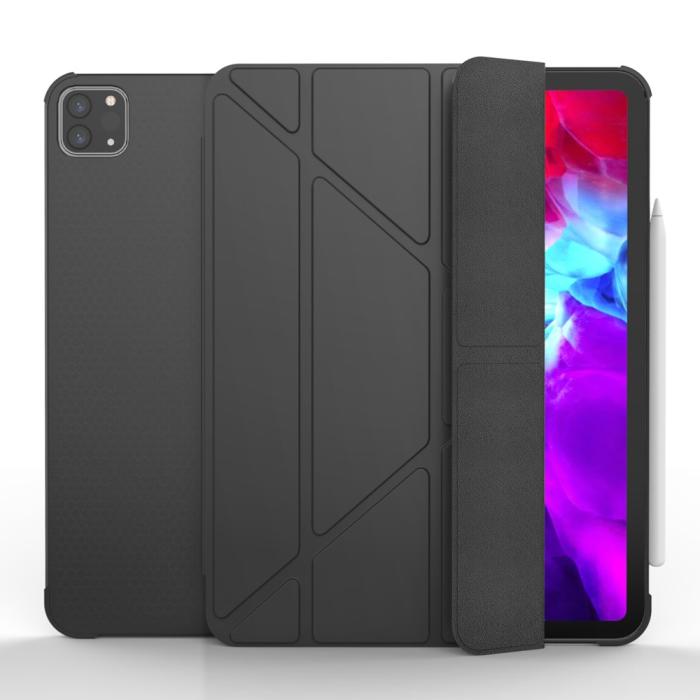 Bild 1, iPad Pro 11 (2018/2020/2021) - Tri-Fold Fodral Med Pennhållare - Svart