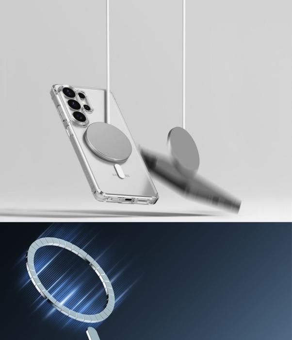 Bild 4, Ringke Samsung Galaxy S26 Ultra Skal MagSafe Fusion Transparent