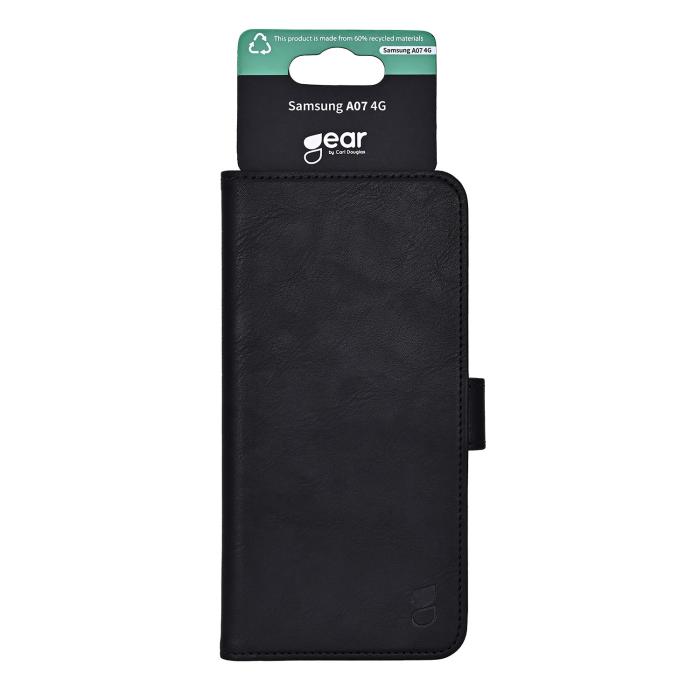 Bild 5, Gear Samsung Galaxy A07 4G Fodral Läder Svart