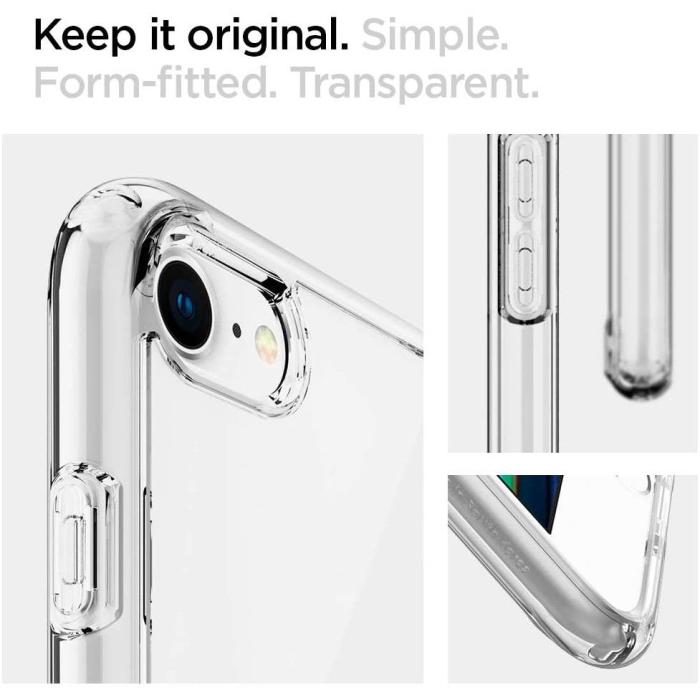 Bild 5, Spigen iPhone 7/8/SE Skal Ultra Hybrid Crystal Clear