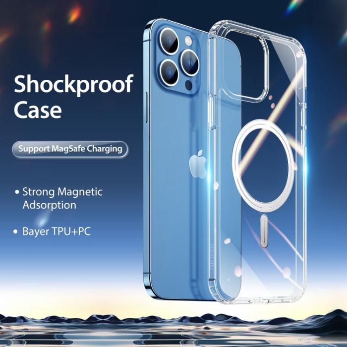 Bild 2, DUX DUCIS iPhone 14 Pro Max Skal Clin MagSafe Hybrid Transparent
