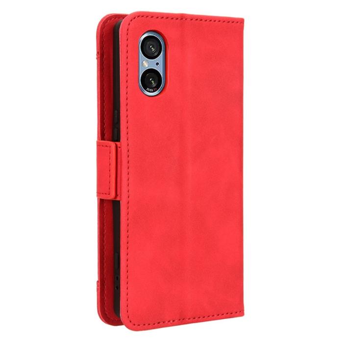 Bild 6, Sony Xperia 5 V Fodral Med Avtagbart Kortfodral Röd