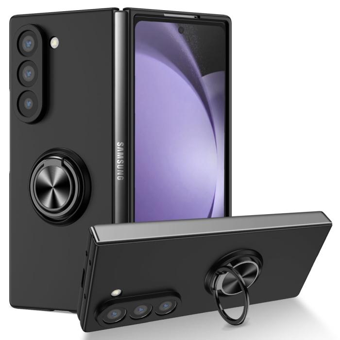 Bild 1, Galaxy Z Fold 6 Ringskal Kickstand Svart