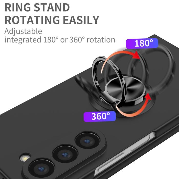 Bild 5, Galaxy Z Fold 6 Ringskal Kickstand Svart