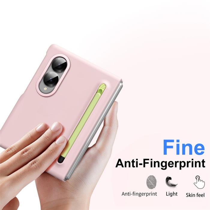 Bild 6, Samsung Galaxy Z Fold 8 Skal Inkl. Skärmskydd & Penna Rosa