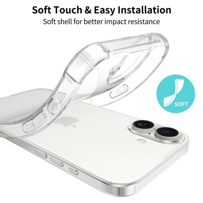 Bild 3, LEEU DESIGN iPhone 16 Plus Skal Transparent