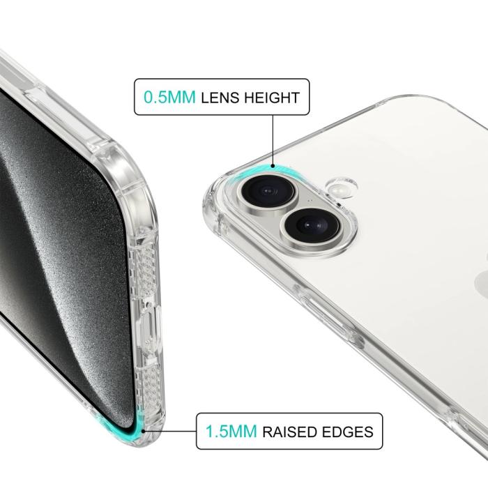 Bild 4, LEEU DESIGN iPhone 16 Plus Skal Transparent