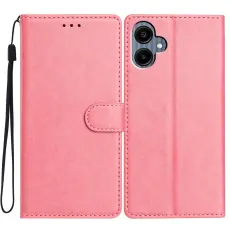 Samsung Galaxy A07 Fodral L&auml;der Ros&eacute;guld