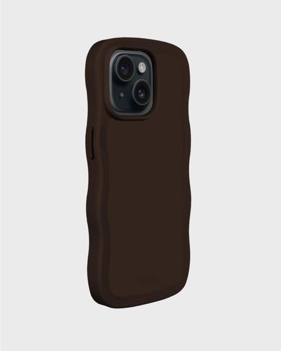 Bild 2, holdit iPhone 15 / 14 / 13 Skal Wavy Chocolate